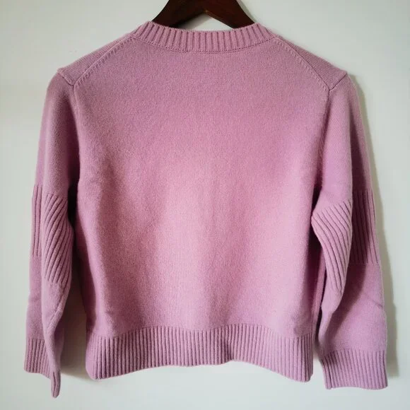 NEW Chanel Pink Cashmere Wool Cardigan - Picture 2 of 14